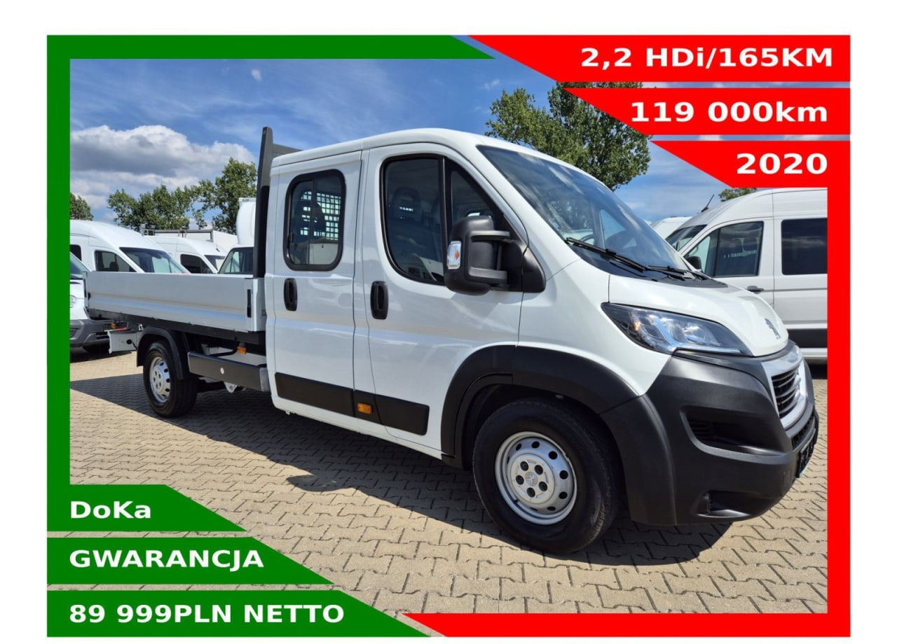 Zdjęcie oferty Peugeot Boxer DoKa *89999zł NETTO* 2,2HDi/165KM nr. 1