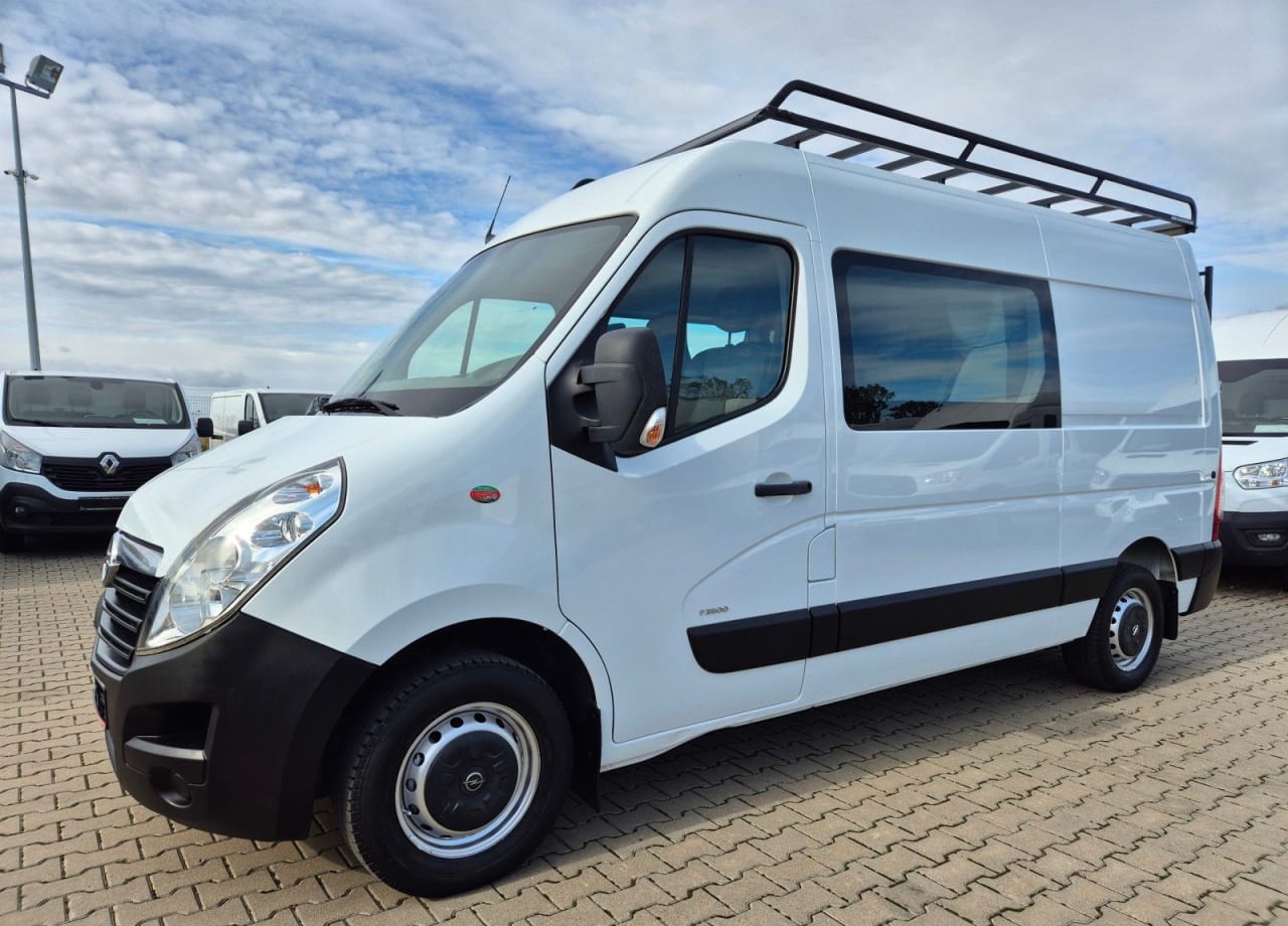 Zdjęcie oferty Opel Movano L2H2 *59900zł NETTO* Brygadówka 7 osób 2,3 CDTi/131KM nr. 4
