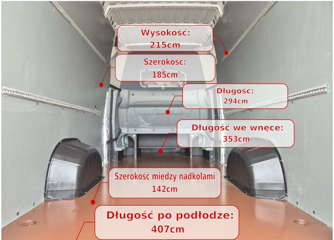 Zdjęcie oferty Fiat Ducato L4H3 *89999zł NETTO* Brygadówka 7 osób 2,3 MultiJET/131KM nr. 12