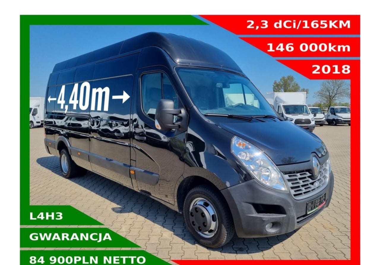 Zdjęcie oferty Renault Master L4H3 *84900zł NETTO* 2,3 dCi/165KM nr. 1